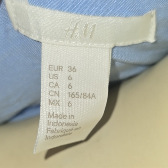 H&M‎ Elegant Blue Women's Dress - Picture 2 of 2